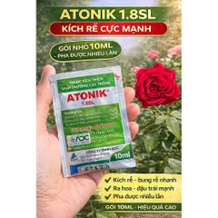 [ Combo 5 gói] ATONIK 1.8SL – KÍCH THÍCH SINH TRƯỞNG CÂY TRỒNG CỰC MẠNH Gói 10ml