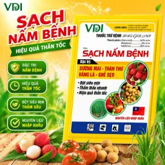 [ Combo 5 gói] Sạch Nấm Bệnh Fortazeb 72WP Gói 40G Mancozeb Metalaxyl Hỗ Trợ Sương Mai Thán Thư Vàng Lá Ghẻ Sẹo Trái