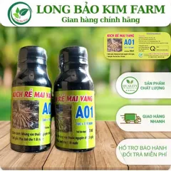 Kích rễ Mai Vàng A01 - thuốc kích rễ cực mạnh 100ml dùng cho Cây mai vàng, hoa hồng, cây cảnh