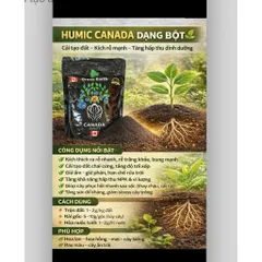 {DẠNG BỘT}Phân Bón Humic Acid Canada Nhập Khẩu Kích Ra Rễ Cực Mạnh - Túi 1Kg