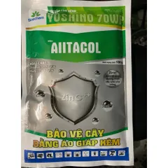 Siêu Áo Giáp Kẽm 100g – Bảo Vệ Cây Trồng Khỏi Nấm Khuẩn, Chống Cháy Lá – Thuốc Trị Bệnh Cây AIITACOL Yoshino 70WP