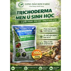 NẤM ĐỐI KHÁNG TRICHODERMA NÔNG DƯỢC HOÀNG KIM - Ủ phân hữu cơ, khử mùi rác thải, cải tạo đất, bảo vệ cây trồng