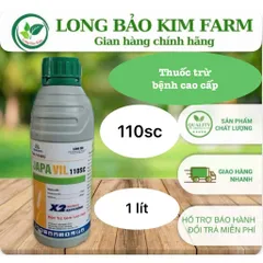JAPAVIL 110SC – Thuốc trừ bệnh nấm hiệu lực mạnh, bảo vệ cây trồng chai 1 lít nước trắng