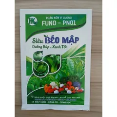 [ Combo 5 gói] Phân Bón Vi Lượng Siêu Béo Mập 50G | Phục Hồi Cây Sau Ra Hoa Đậu Quả | Dưỡng Búp Xanh , Cành To Thân Mập
