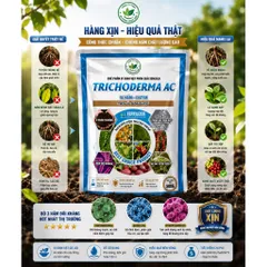 TRICHODERMA AC 500G Vi Nấm Men Ủ Sinh Học Phân Giải Hữu Cơ Phòng Tuyến Trùng Cải Tạo Đất Thối Rễ Vàng Lá