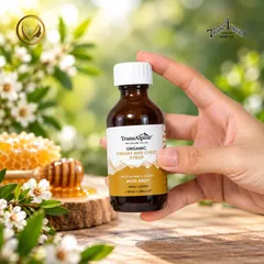 Siro giảm ho, đau họng MGO650+ TranzAlpine Organic Throat And Chest Syrup 100ml