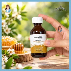 Siro ho, đau rát họng MGO650+ New Zealand TranzAlpine Organic Throat And Chest Syrup 100ml