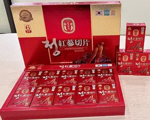 Hồng Sâm Thái Lát Tẩm Mật Ong Sambok Hàn Quốc 200g - Bổ Sung Dinh Dưỡng & Tăng Cường Sức Khỏe, Hỗ Trợ Làm Đẹp Da