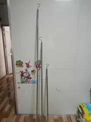 combo 2 cây móc kéo cửa cuốn inox dài 1 mét