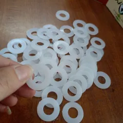 [combo 100 cái ] long đền nhựa , vòng đệm nhựa M12x25x2 , vòng đệm nhựa cách điện