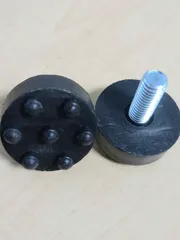 4 chân đế tăng chỉnh M6-M8 gai đen