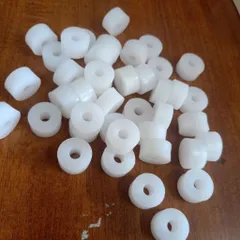 Long đen nhựa dày M6x20x10,bulong nhựa trắng cách điện,vòng đệm cách điện