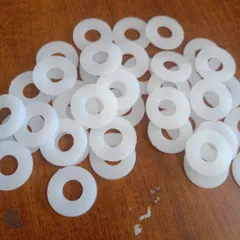 [combo 100 cái ] long đền nhựa trắng M10x25x2 ,vòng đệm nhựa cách điện