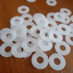 [combo 100 cái ] long đền nhựa trắng M10x25x2 ,vòng đệm nhựa cách điện