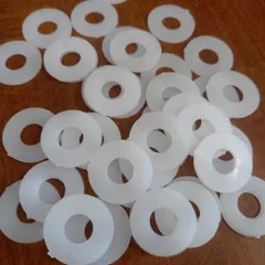 [combo 100 cái ] long đền nhựa trắng M10x25x2 ,vòng đệm nhựa cách điện