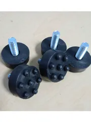 10 cái Chân Tăng Chỉnh Đế Gai Chống Trượt M6 M8, Ốc Chân Chấm Bi Điều Chỉnh Bàn Ghế Kệ Sắt