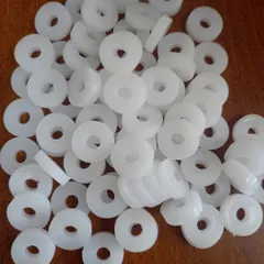 Long đen nhựa trắng cách điện M6x20x5,bulong nhựa trắng ,vòng đệm nhựa trắng cách điện