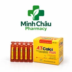 Canxi Hữu Cơ Cho Mẹ Bầu, Người Lớn, Trẻ em Không Nóng, Không Táo A.T Calci Plus (30 ống x 10ml)
