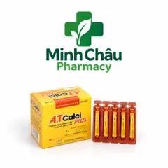 Canxi Hữu Cơ Cho Mẹ Bầu, Người Lớn, Trẻ em Không Nóng, Không Táo A.T Calci Plus (30 ống x 10ml)