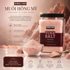 Muối Hồng Kirkland Pink Salt - 2.27kg