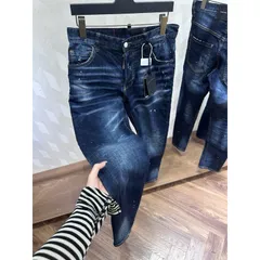 Quần Jean Nam Mẫu jean was rách + vẩy sơn cực đẹp
