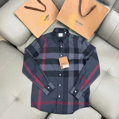 Áo sơ mi Kẻ Nam Bản LA Vải cotton chống nhăn mềm mịn