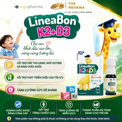 LineaBon Vitamin D3K2 Dạng Xịt Bổ Sung D3, K2 - 10ml