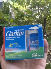 VIÊN UỐNG DỊ ỨNG CLARITIN 10MG BAYER MỸ HỘP 100 VIÊN