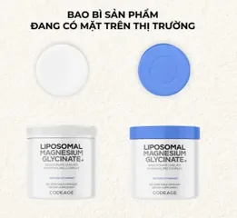 Codeage Liposomal Magnesium Glycinate - Viên Uống Hỗ Trợ Hệ Thần Kinh, Tăng Cường Sức Đề Kháng, Hộp 240 Viên Mỹ