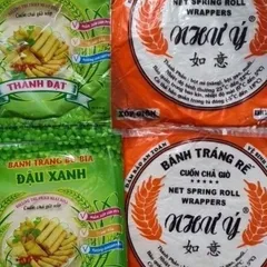 5 Gói Bánh đa nem đậu xanh - bánh đa nem rế như ý