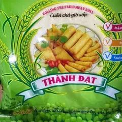 Bánh tráng bò bía đậu xanh thành đạt - 10 gói Bánh đa nem cuốn chả giò giòn xốp