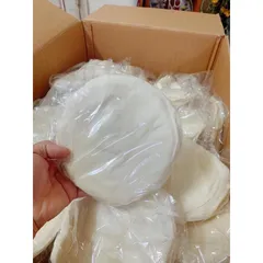 Vỏ Bò Bía Quấn Nem , Quấn Chả Giò Giòn Xốp 100Lá/Tếp sz 16cm 18cm 20cm