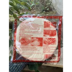 25 Lá bánh tráng bò bía cuốn chả giò xốp size 20cm - Bánh đa nem bò bía