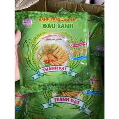 10 Gói bánh tráng bò bía đậu xanh - Bánh cuốn chả giò