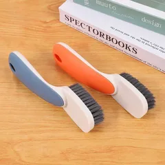 Combo 5 Bàn Chải Đánh Giày Dép Nhỏ Gọn Tiện Lợi, Bàn Chải Đa Năng Cứng Cáp Cầm Lông Nhựa PP
