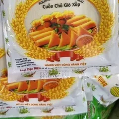 Combo 10 gói vỏ bánh tráng bò bía đậu xanh cuốn chả giò size 16cm