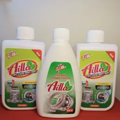 Compo Bột siêu tẩy lồng giặt Ailla 300g + tẩy gioăng cao su ,tẩy nấm mốc máy giặt 100g