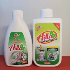 Compo Bột siêu tẩy lồng giặt Ailla 300g + tẩy gioăng cao su ,tẩy nấm mốc máy giặt 100g