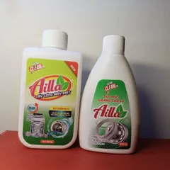 Compo Bột siêu tẩy lồng giặt Ailla 300g + tẩy gioăng cao su ,tẩy nấm mốc máy giặt 100g