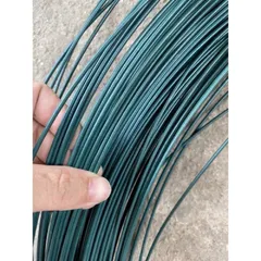 1 Kg Dây thép bọc nhựa màu xanh 2.5 li uốn dẻo 897166