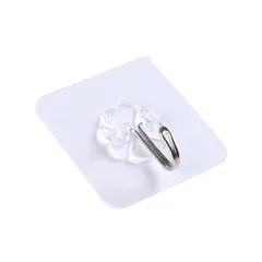 Combo 20 Móc Dán Treo Tường Trong Suốt Kích Thước 6 x 6 cm