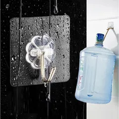 Combo 20 Móc Dán Treo Tường Trong Suốt Kích Thước 6 x 6 cm