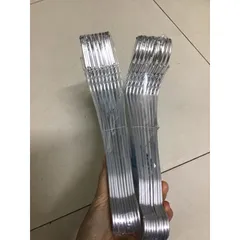20 Móc nhôm quần áo có rãnh chống tụt loại 3 kg / Mắc áo nhôm siêu tiện ích