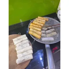 Vỏ bánh bò bía cuộn chả giò giòn xốp túi 100 lá size 18 cm