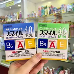 Nước nhỏ mắt 40 EX Mild Lion dùng cho người làm việc văn phòng dùng máy tính và điện thoại Nhật Bản - Kokubo