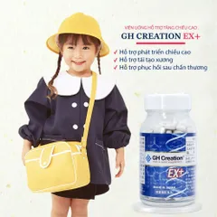 Viên uống hỗ trợ tăng chiều cao GH Creation EX+ Nhật Bản 270 viên (Nhập khẩu tem phụ chính hãng)