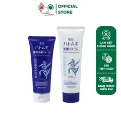 Sữa rửa mặt ý dĩ Hatomugi Naturie Nhật Bản chính hãng - Tuýp 130g, 170g