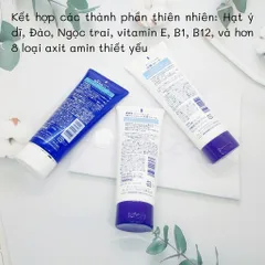 Sữa rửa mặt ý dĩ Hatomugi Naturie Nhật Bản chính hãng - Tuýp 130g, 170g