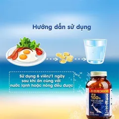 Viên uống sụn vi cá mập Orihiro Squalene Nhật Bản 360 Viên, 390 viên