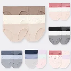 Quần chip Gu set 6 Nhật Bản siêu xinh co giãn thoải mái thấm hút nhanh